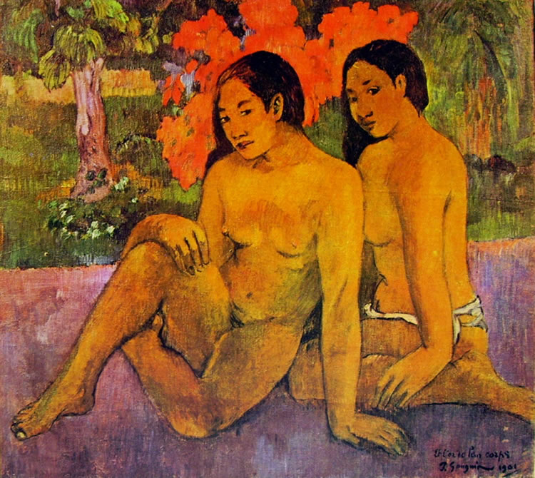 Paul Gauguin-e l\'oro dei corpi