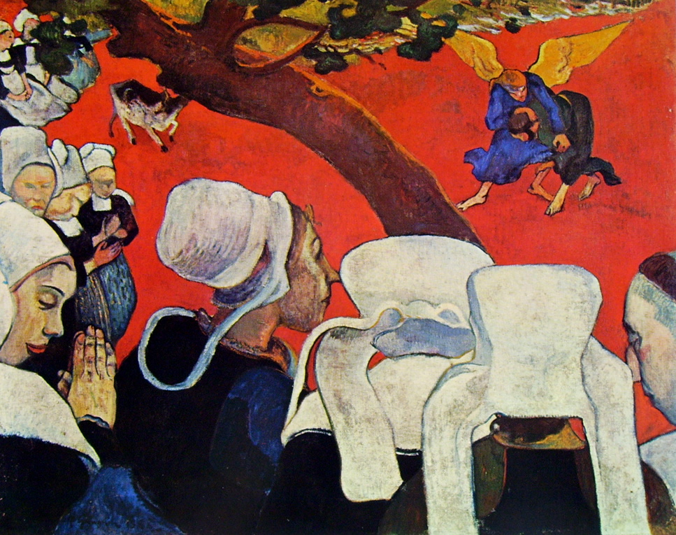 Paul Gauguin-visione dopo il sermone