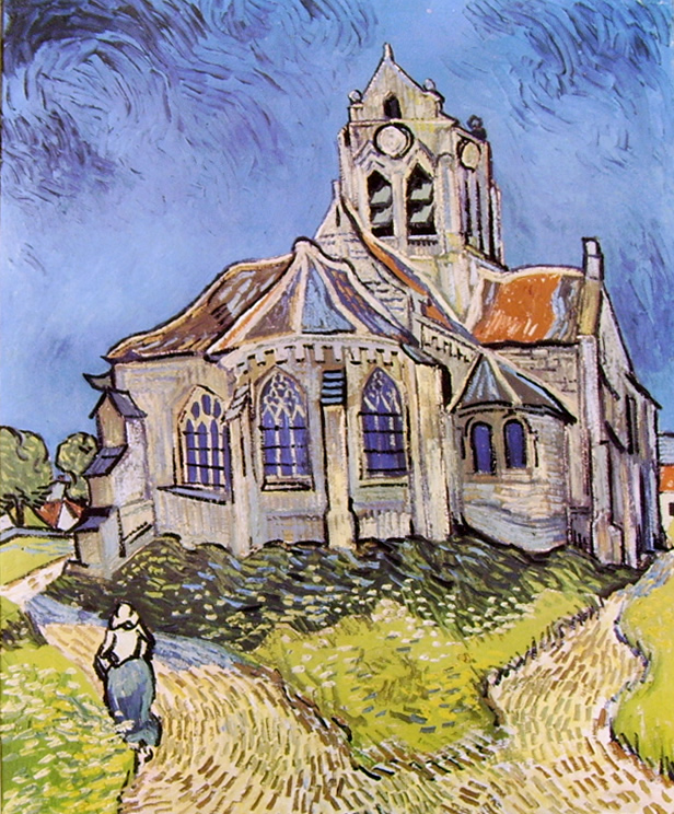 Van Gogh la chiesa di auvier 812