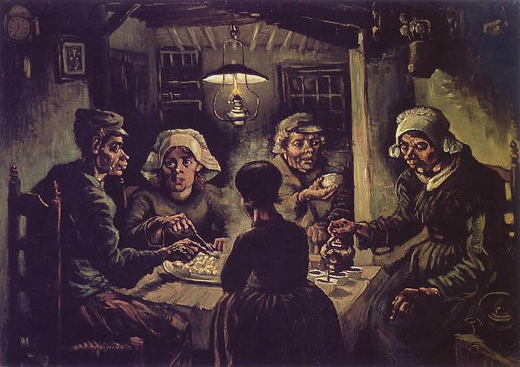 Van Gogh mangiatori di patate