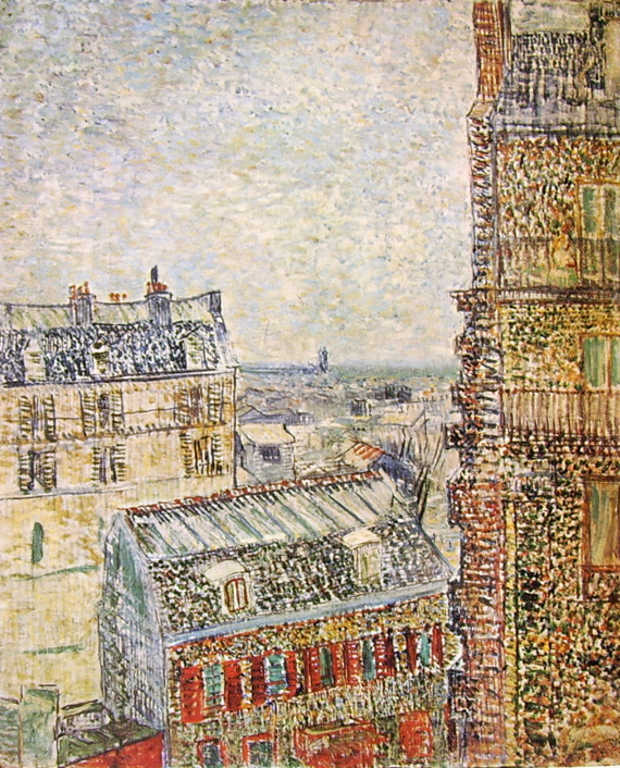 Van Gogh rue lepic a parigi